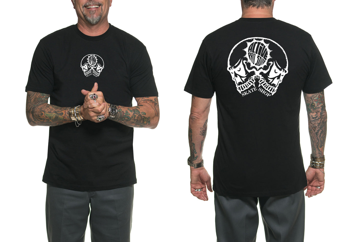 Limited edition skull logo tee