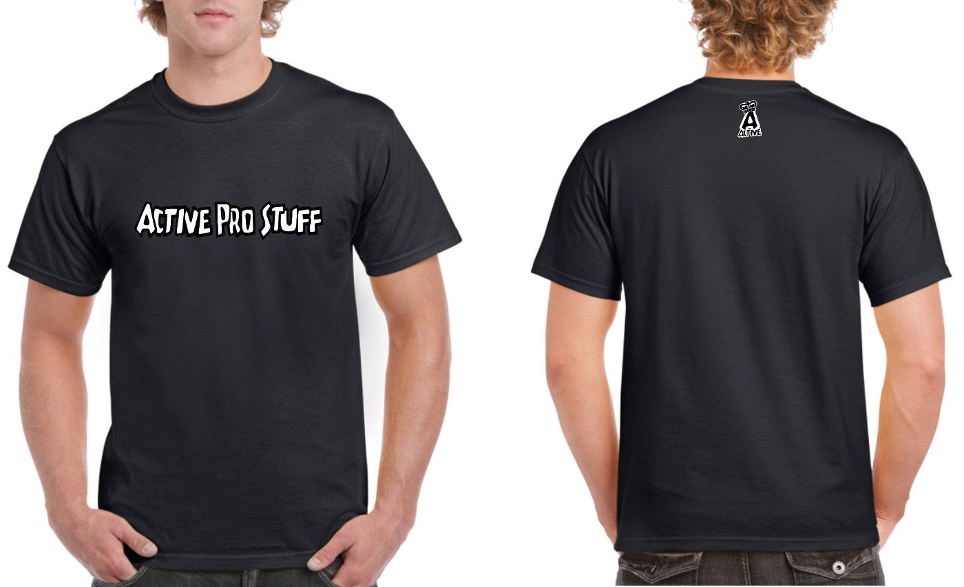 Active Pro Stuff 1990 logo tee