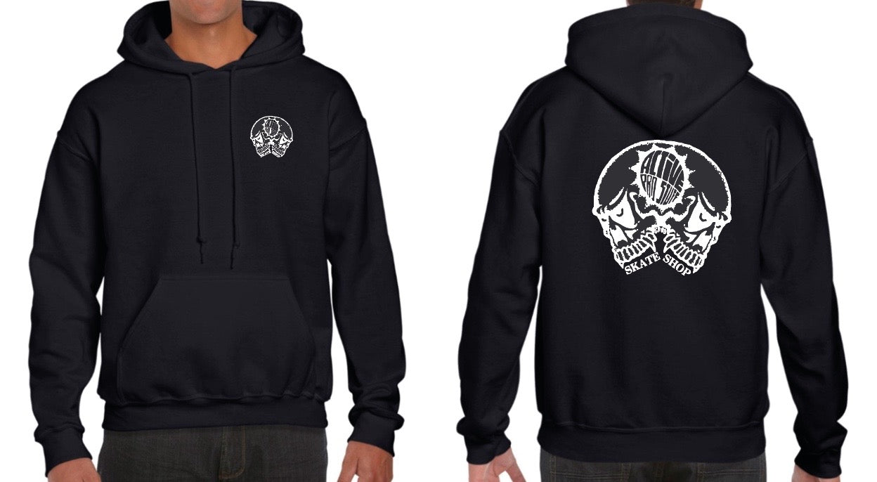 Active Pro Stuff original skull logo hood 1988