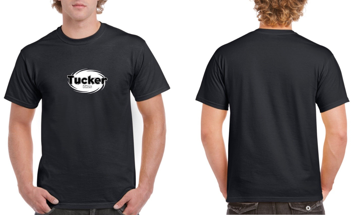 Tucker bicycles 1998 logo tee